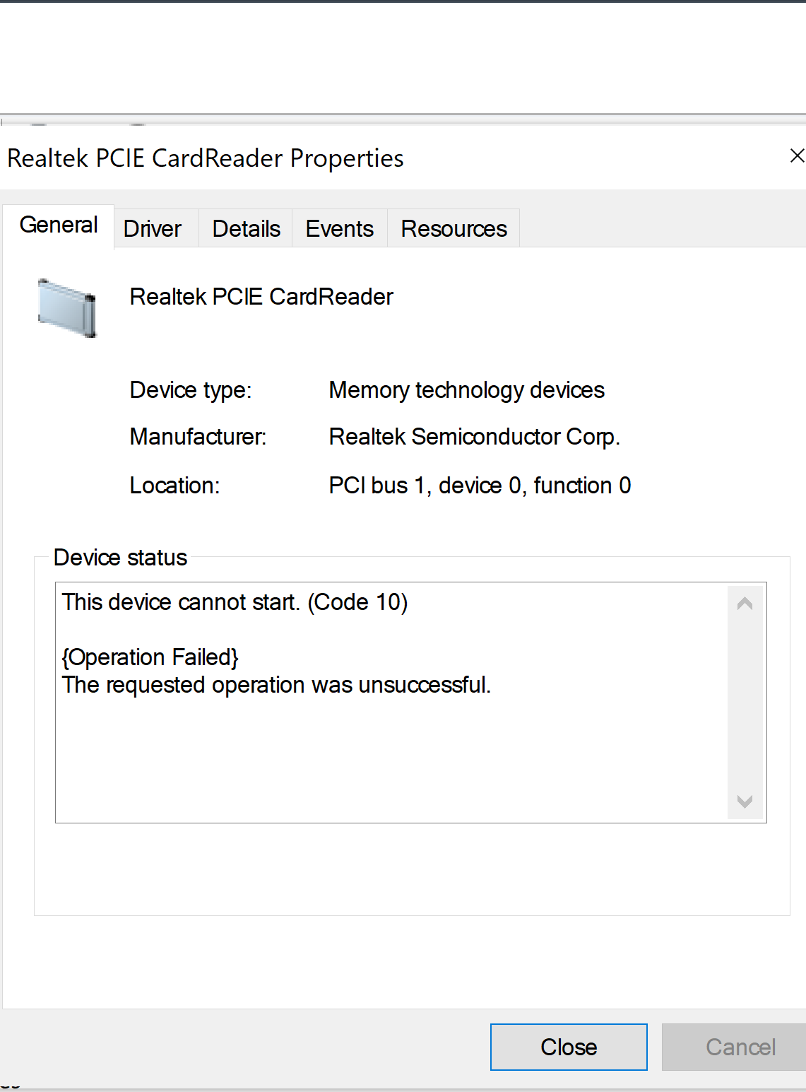 Realtek PCIE Card not working HP Support Community 8043860