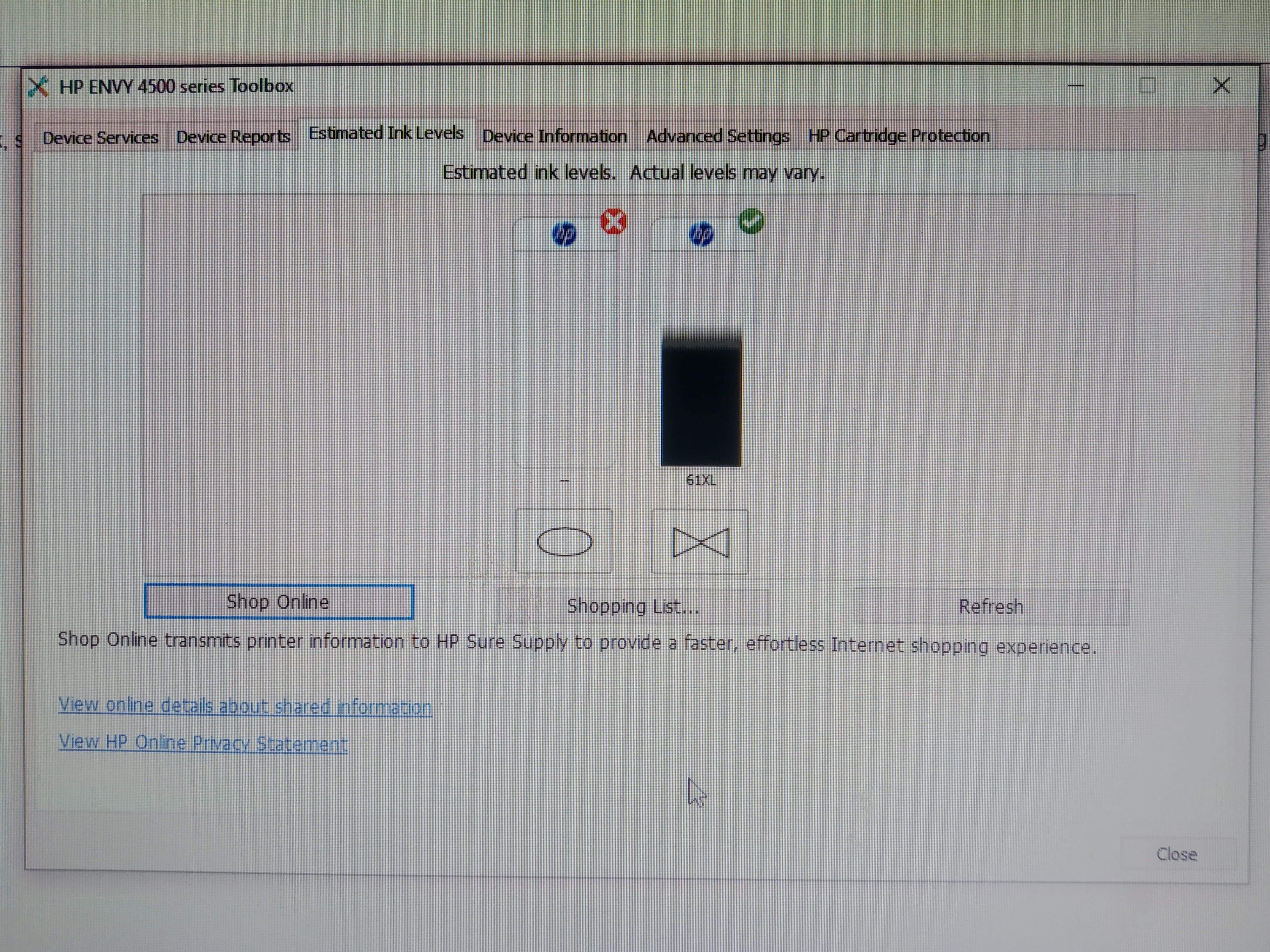Help On My Cartridge Hp Support Community