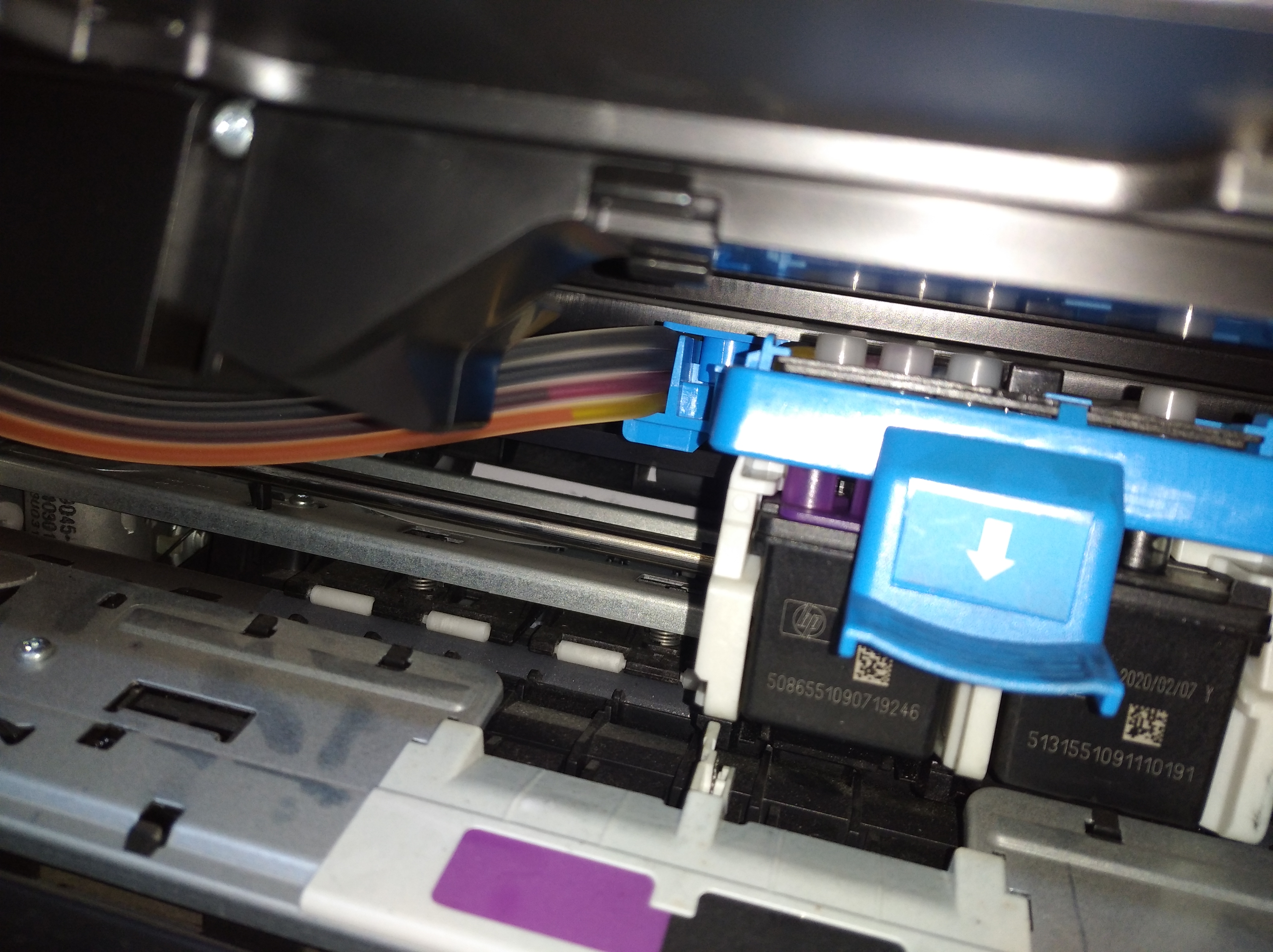 HP ink tank 415 wireless missing yellow color HP Support