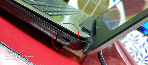 Laptop Case is broken