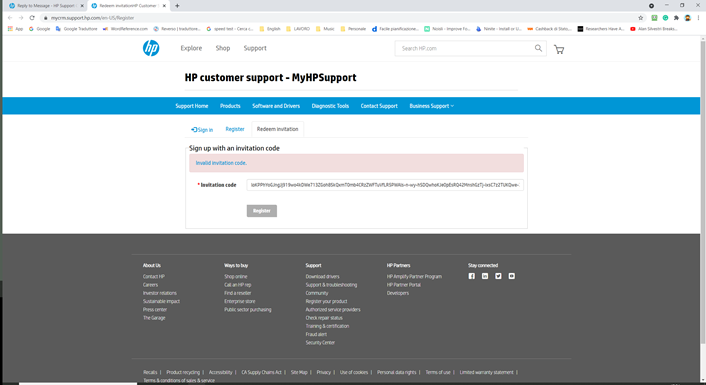 User is Deactivated - HP Support Community - 8056675