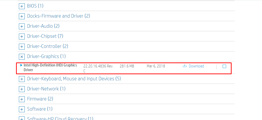 Graphics driver update - HP Support Community - 8067771