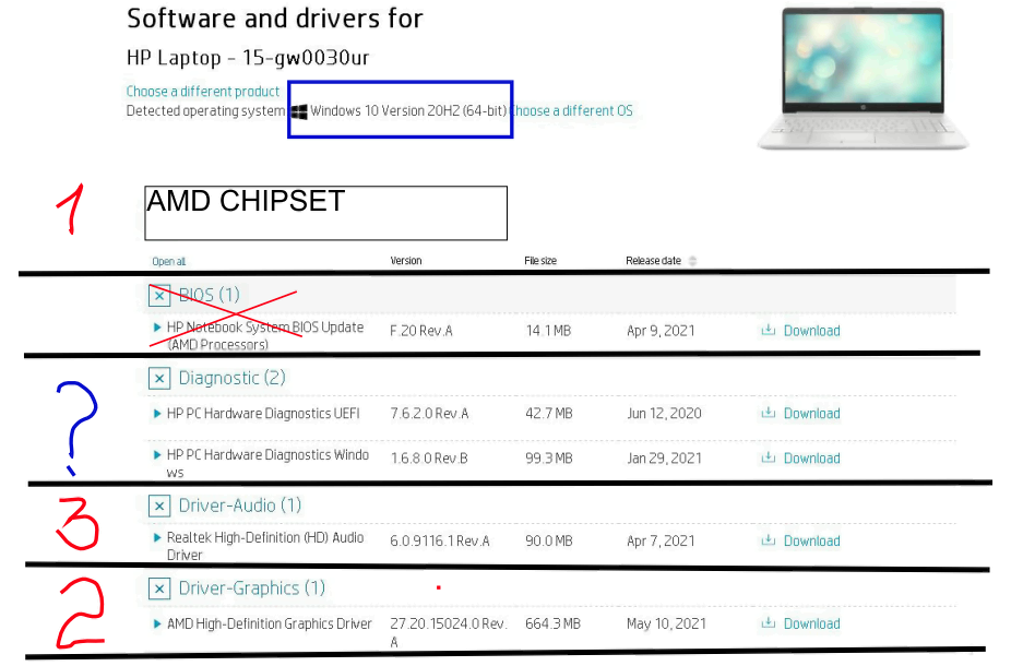 Solved: Installation of an operation system on HP 15-gw0030ur - Page 3 ...