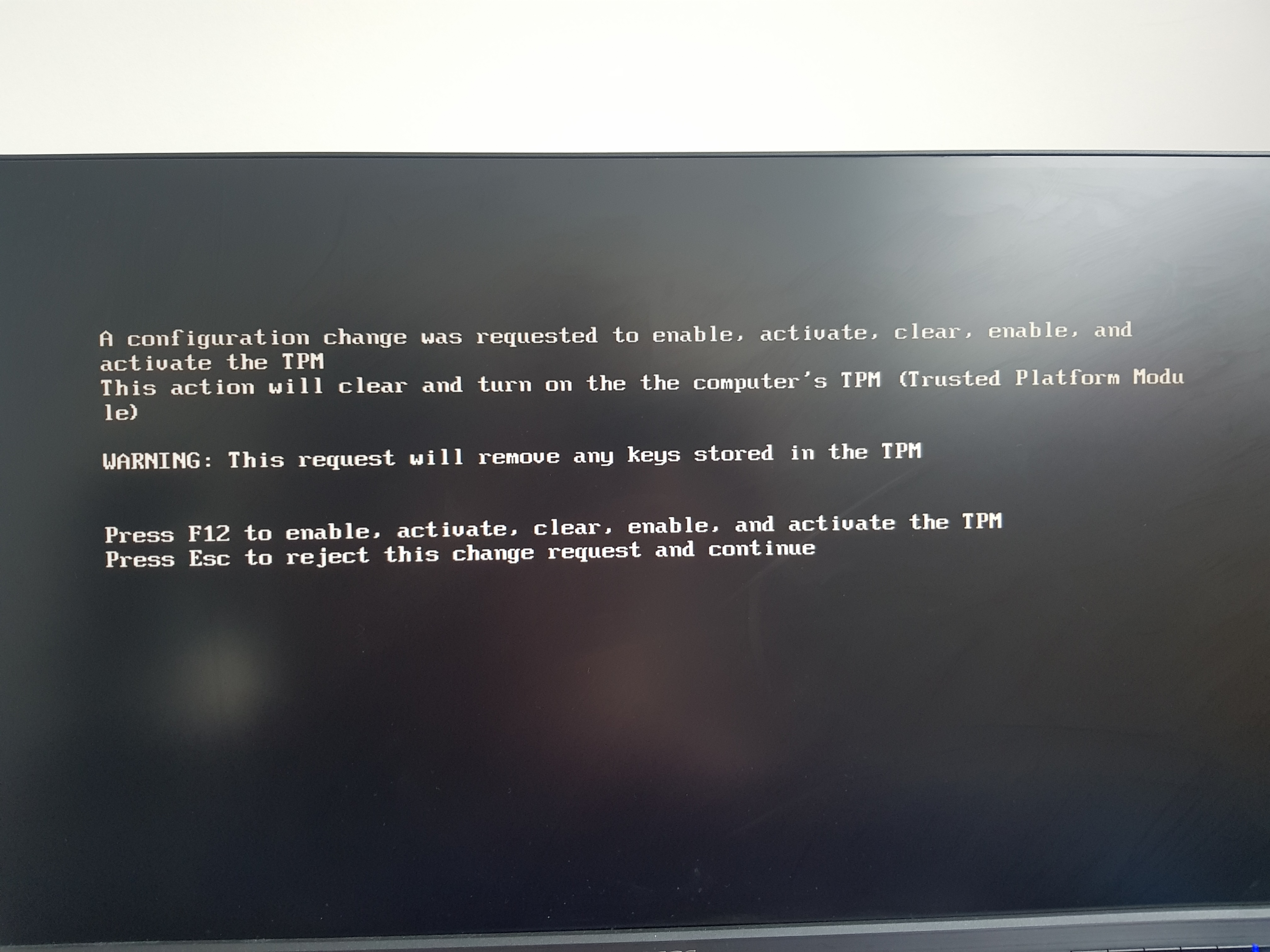 Trusted Platform Module Issue Hp Support Community 8068758