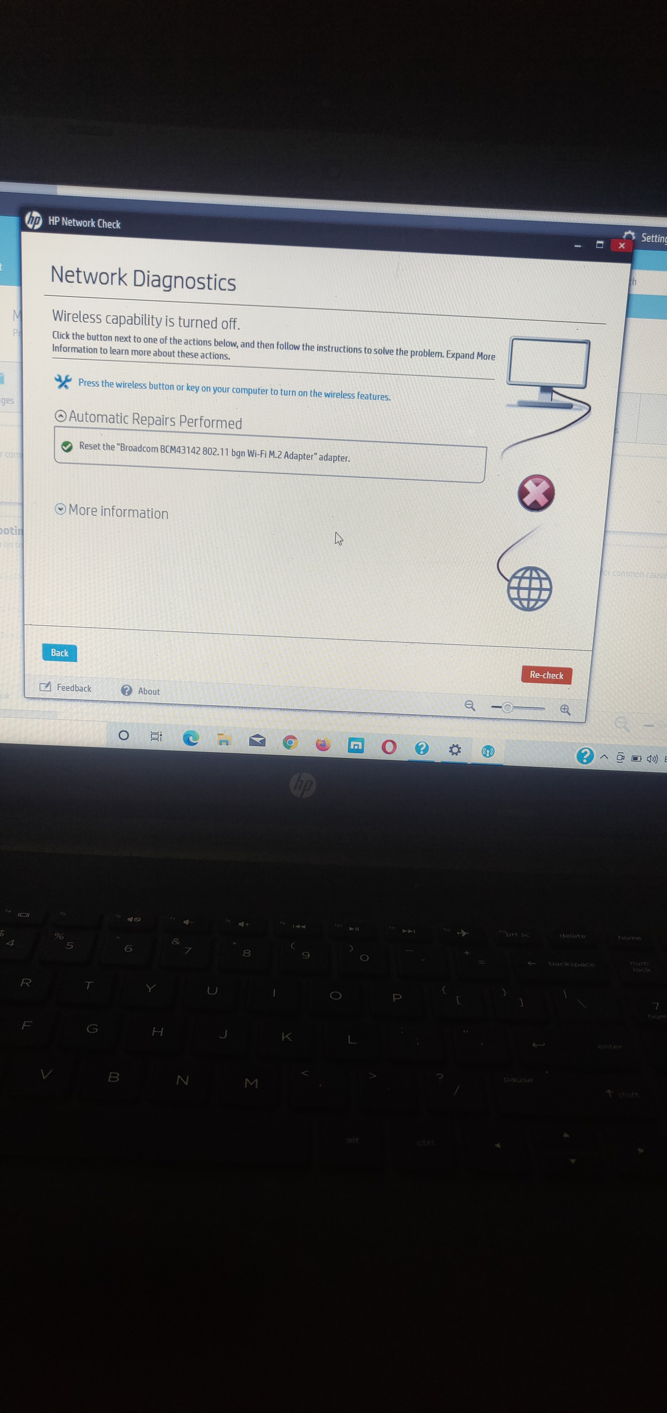 Cannot connect to Wifi - HP Support Community - 8078692
