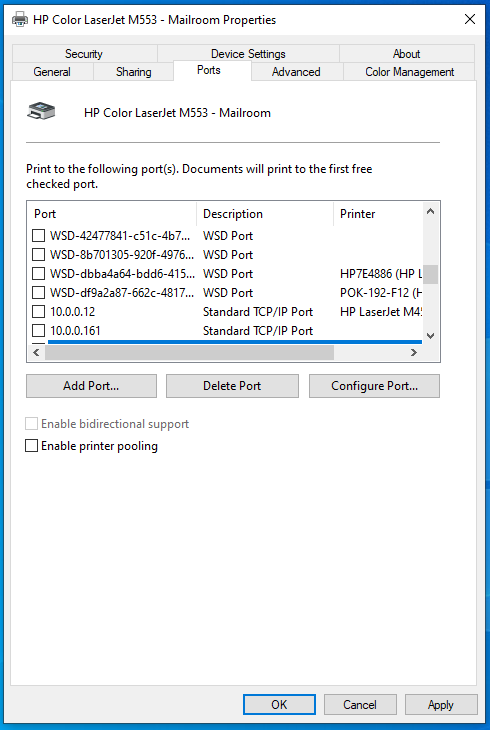Solved: "Error - printing" from one PC but works fine from other dev... -  HP Support Community - 8079101