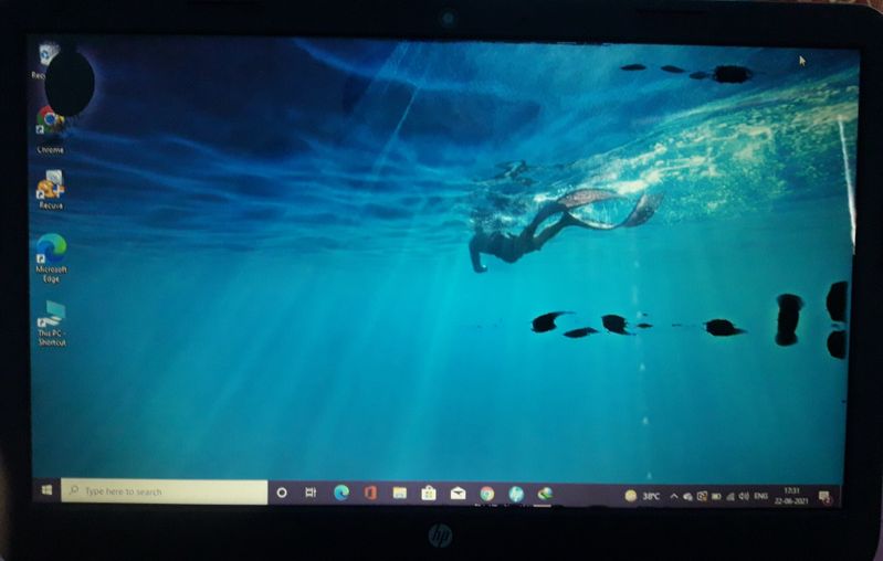 There are black spots on my laptop screen - HP Support Community - 8093800