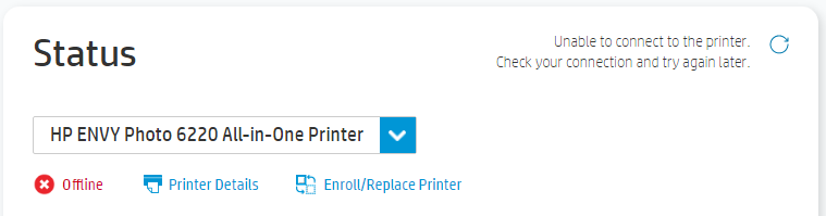 Printer Connects to Network/Wifi but cannot connect to it to... - HP ...