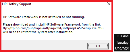 HP HotKey Software Error Message.png