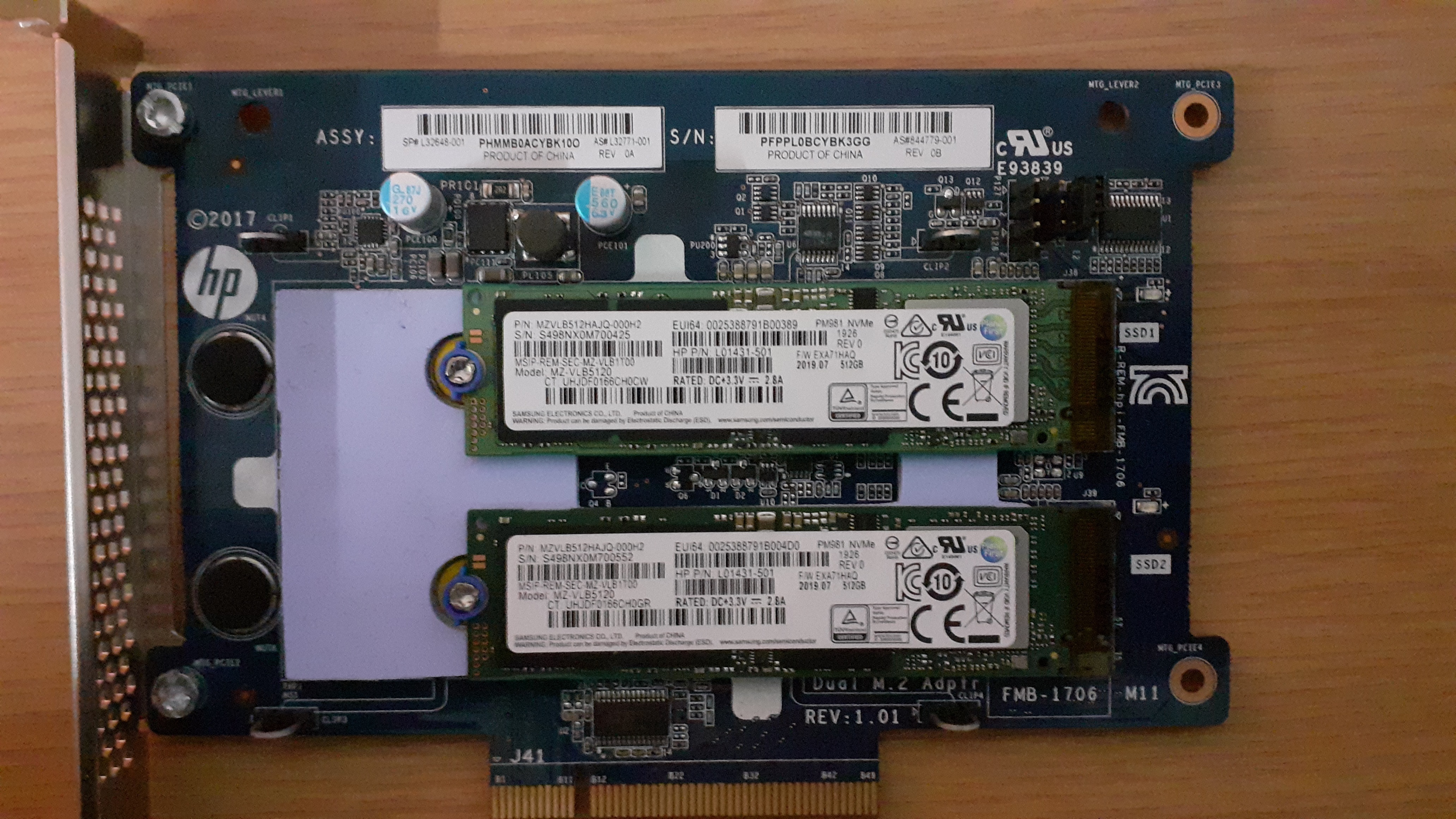 Jumper positions on HP Z Turbo Drive Dual Pro - HP Support Jumper positions on HP Z Turbo Drive Dual Pro - HP Support