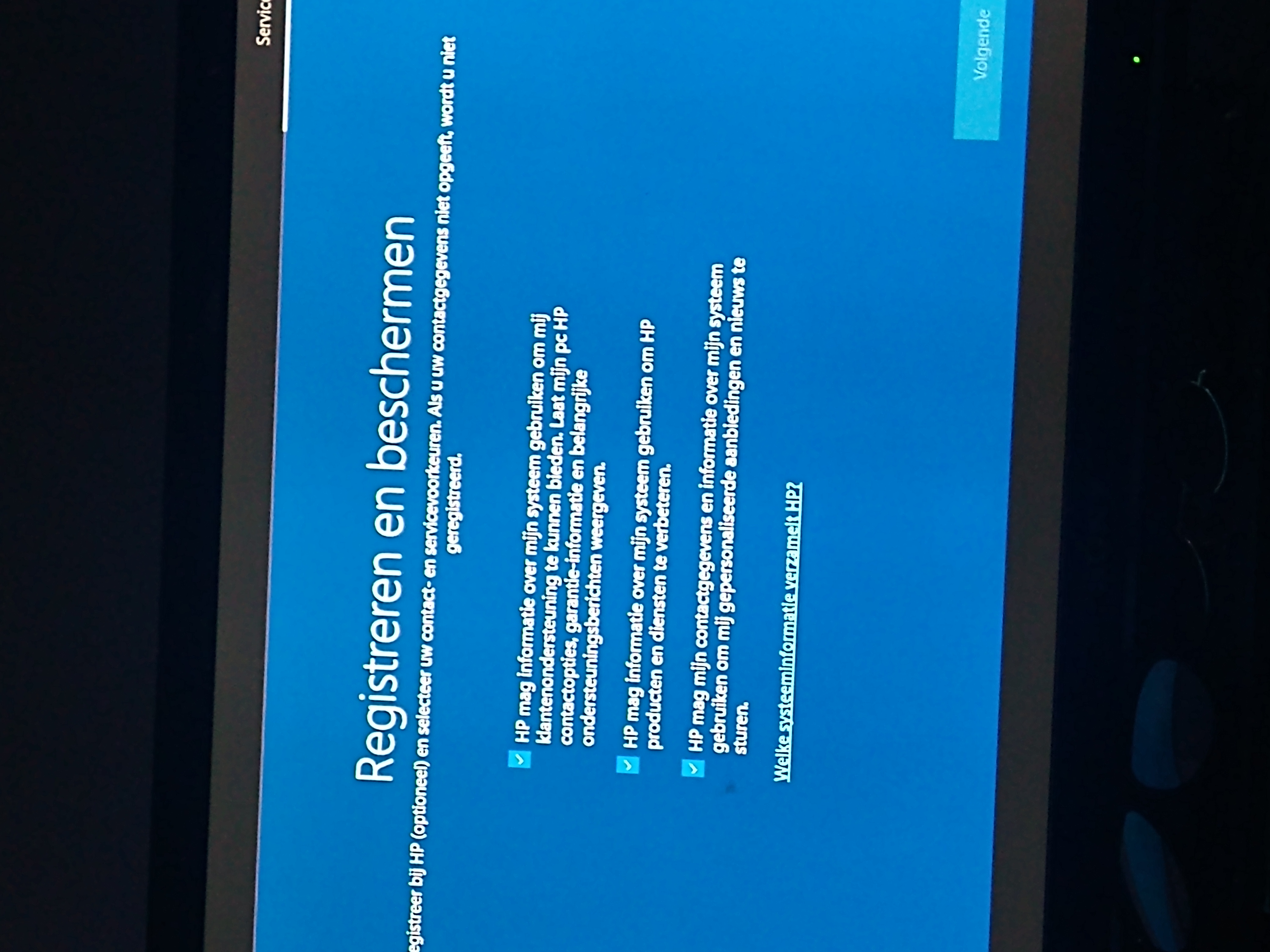 Cant pass registration screen - HP Support Community - 8120582
