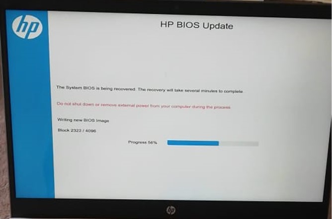 HP BIOS Update failed, laptop now unusable - HP Support Community - 8126780