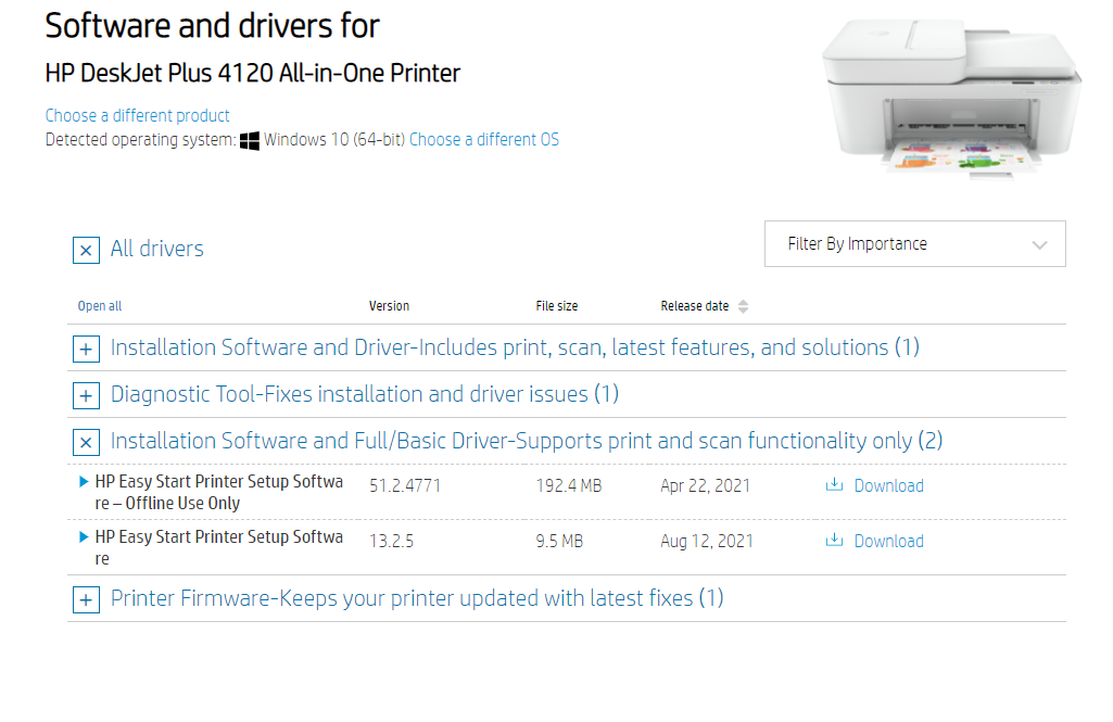I HAVE HP DESKJECT PLUS 4123 ALLIN ONE PRINTER.HOW I CAN GET... - HP ...