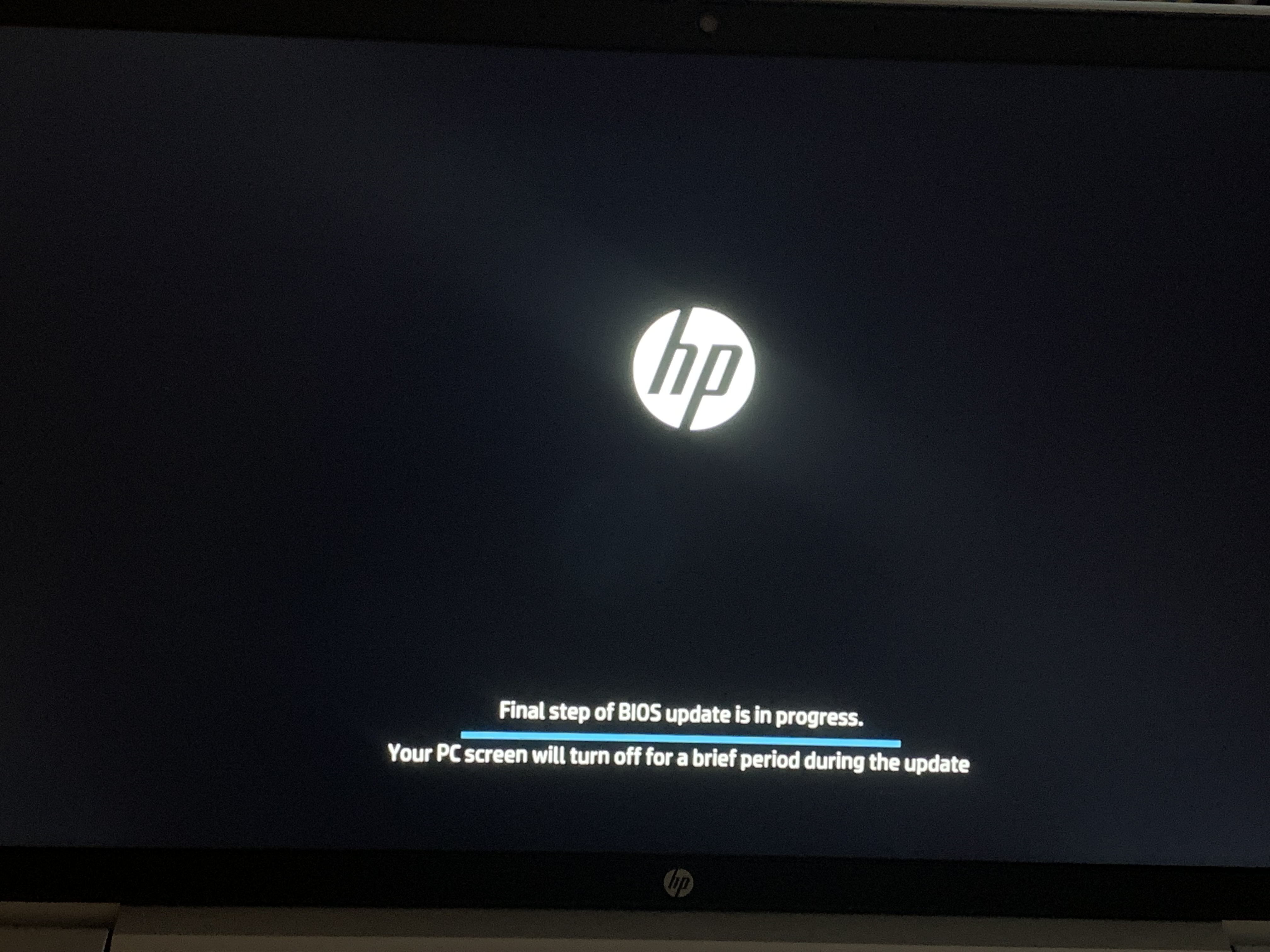 Firmware Update stuck at 100% - HP Support Community - 8145743