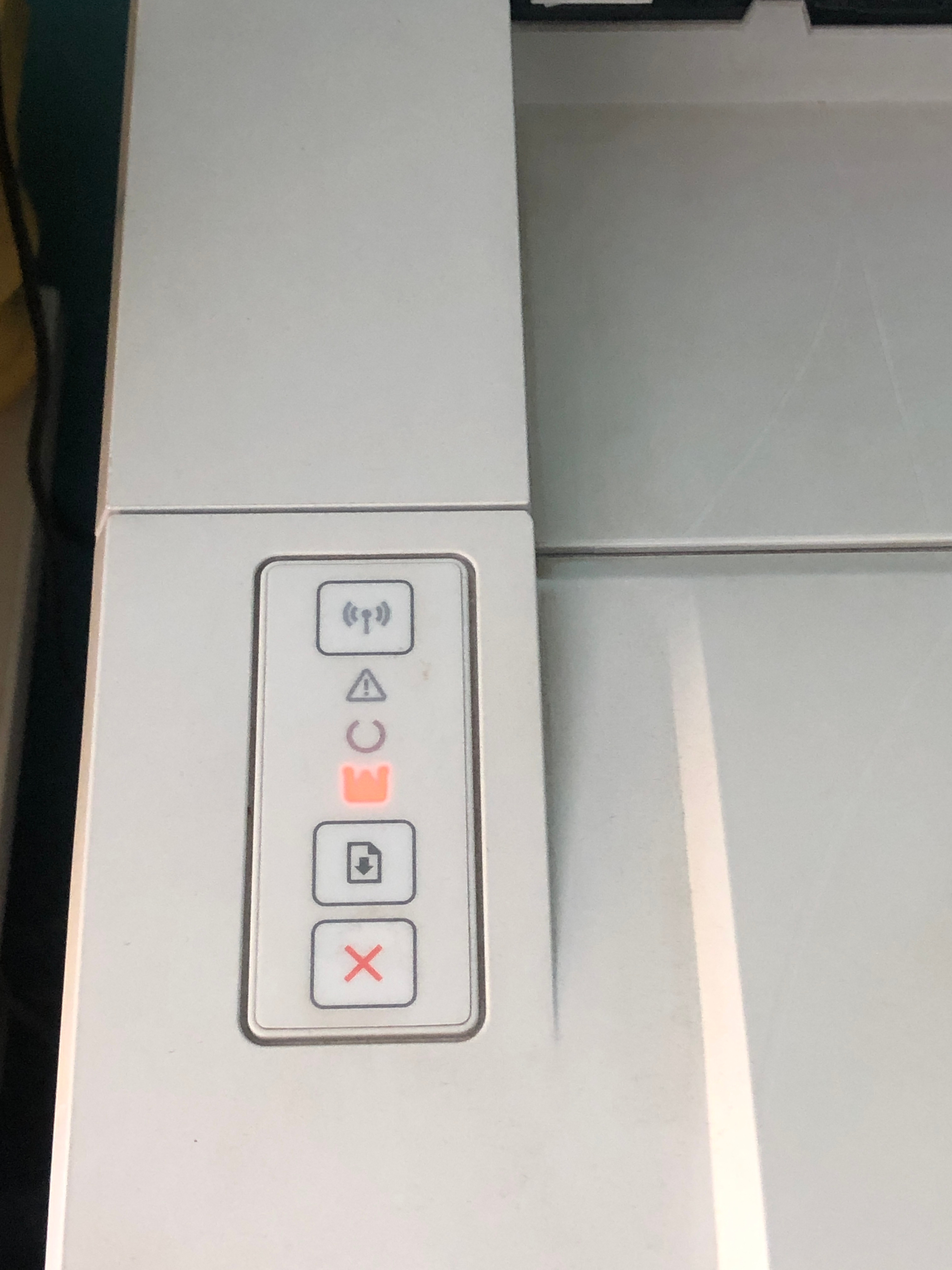 low ink light shows on printer even after replacement with a... - HP  Support Community - 8157875