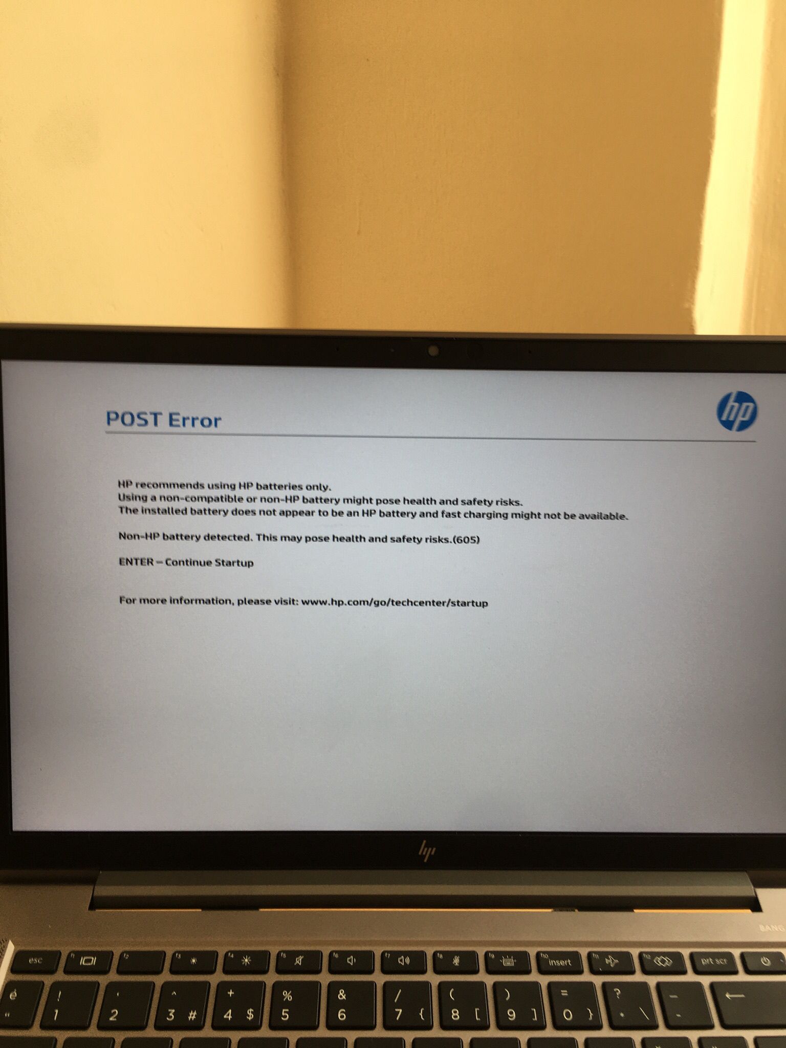 Battery problem - HP Support Community - 8165814