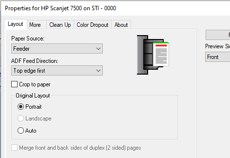 HP Scanjet 7500 Auto Rotation Issue - HP Support Community - 8166676
