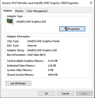 increase vram for the integrated video card (intel hd) - HP Support  Community - 8168585