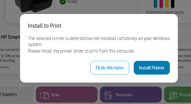 HP smart doesn't print - HP Support Community - 8174926