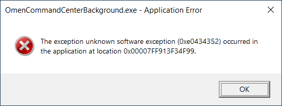 OmenCommandCenterBackground.exe Application Error (2021-09-28).png