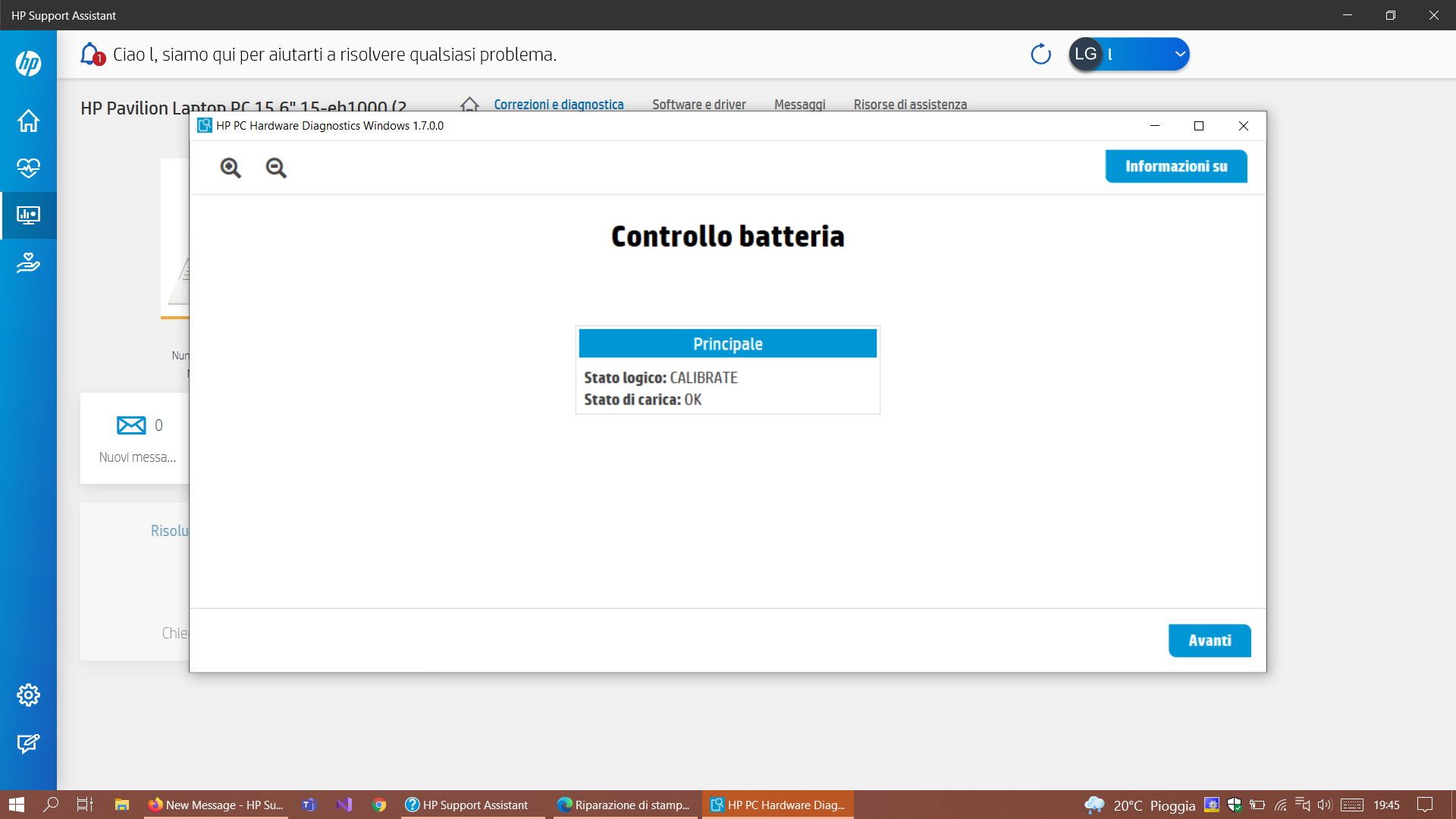 BATTERY CALIBRATION ON HP PAVILION 15EH1005NL DOESNT WORK HP Support