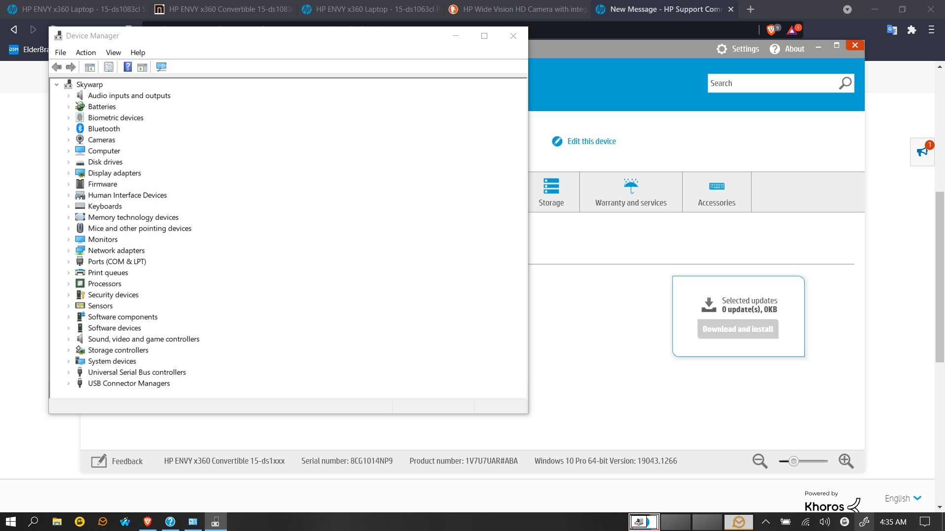 HP Wide Vision HD Camera DRIVERS HP Support Community 8183540