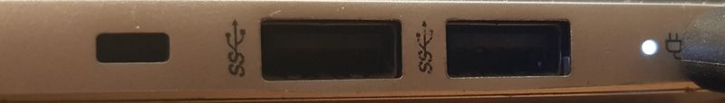 HP pavilion sc3001-nj model 8PL08EA#ABT  2 USB ports right