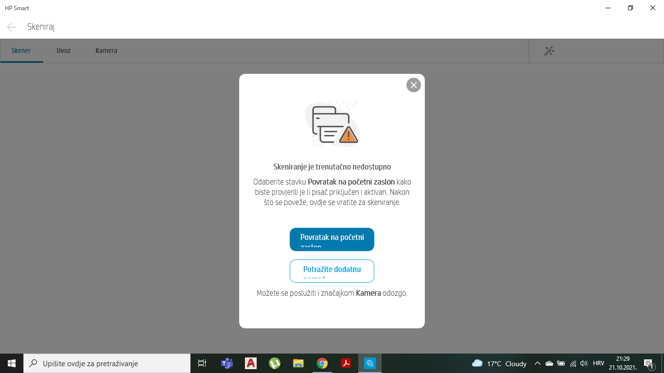 the scan option does not work - HP Support Community - 8196087