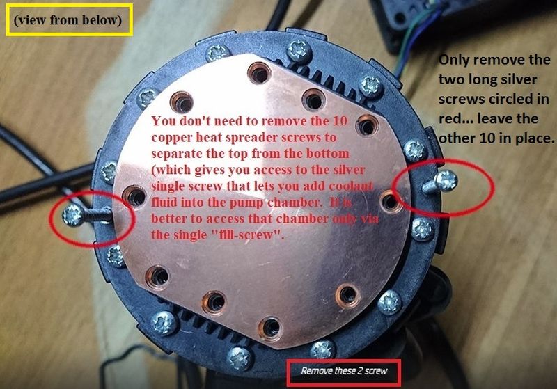 Only remove 2 screws...