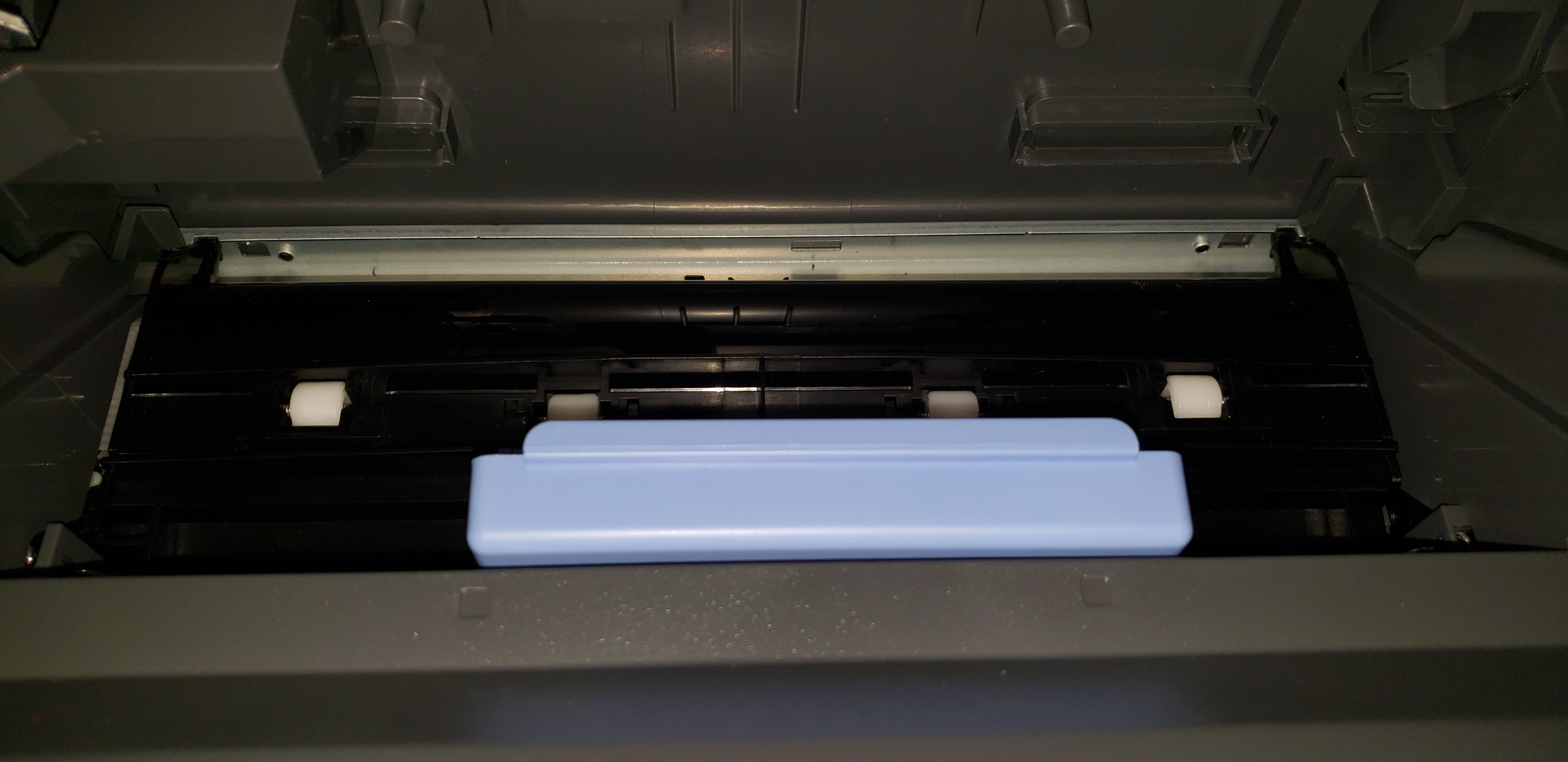 Solved: New, out of the box, 9015e prints slanted - HP Support ...