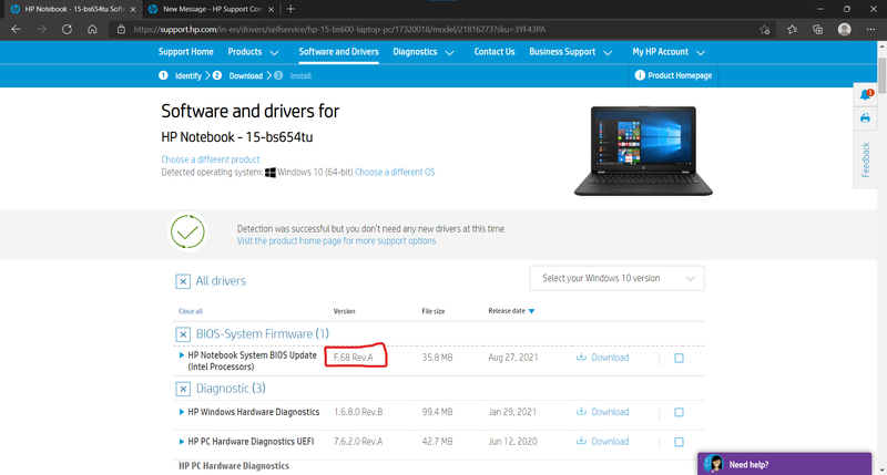 According to this the latest version is F.68