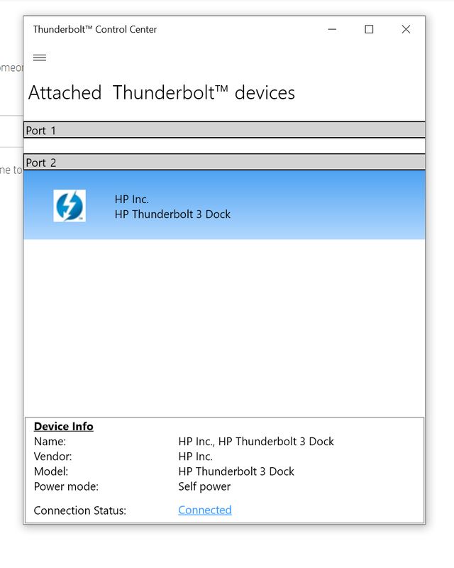 From my laptop with Thunderbolt