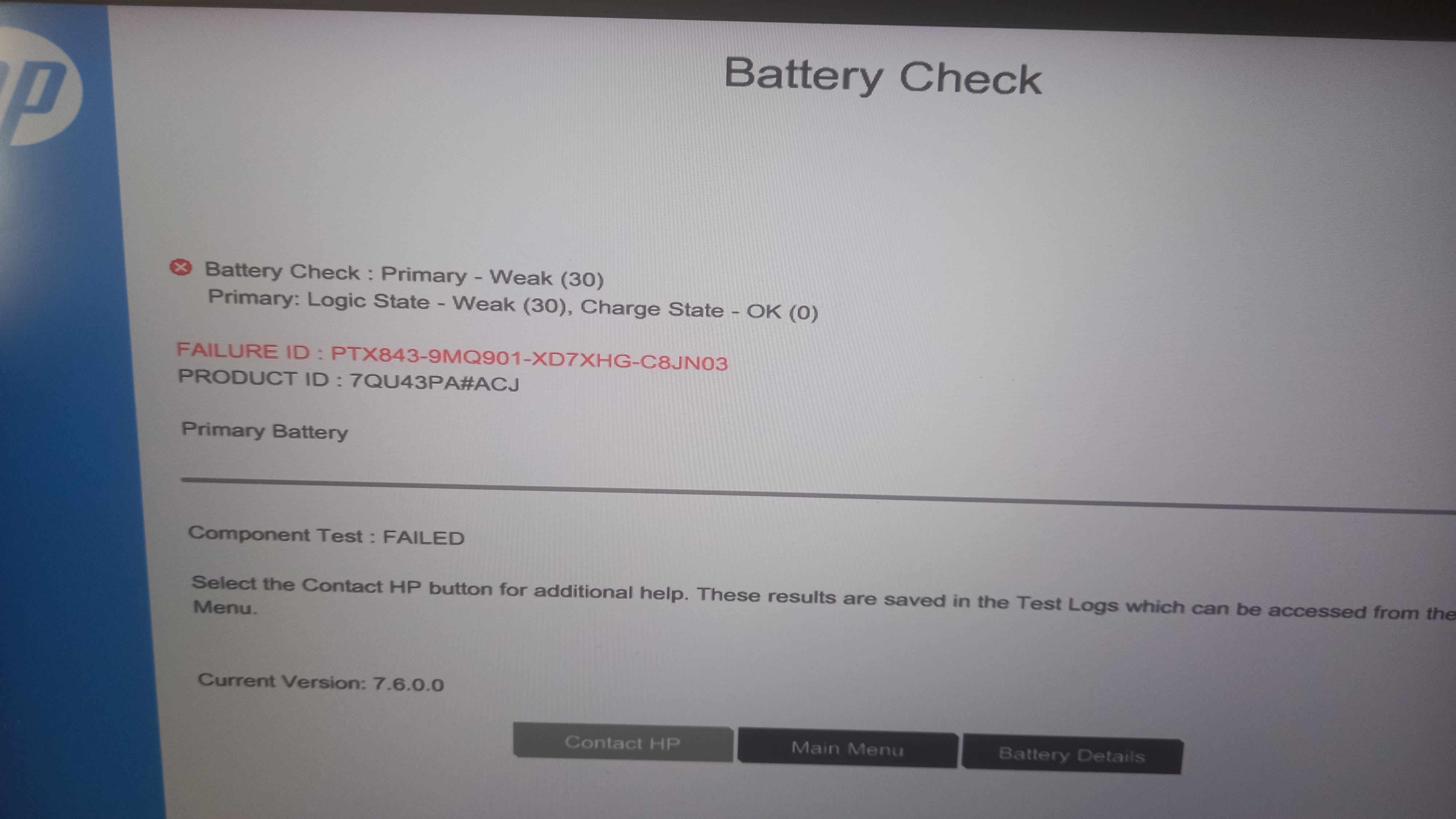Battery discharging while connected HP Support Community 8236739