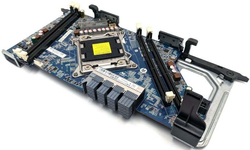 HP Z620 Workstation 2nd CPU Memory Riser Board Assembly 618265-001.jpg