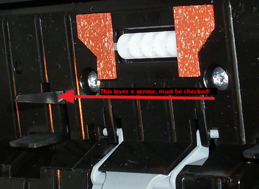 HP Officejet PRO 7740 ADF doesn't recognize a loaded docu... HP