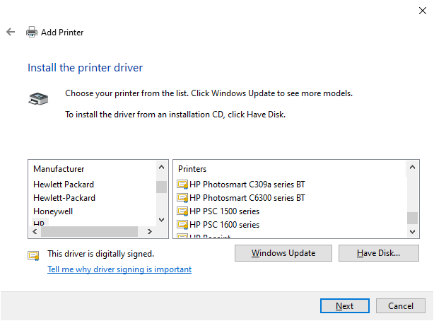Unable to install HP Photosmart C4480 on Windows - Driver no... - HP  Support Community - 8252451
