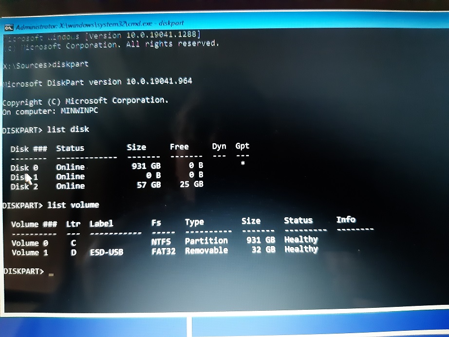 Booting device not found SSD visible in Bios but not in wi... HP Support Community 8259304