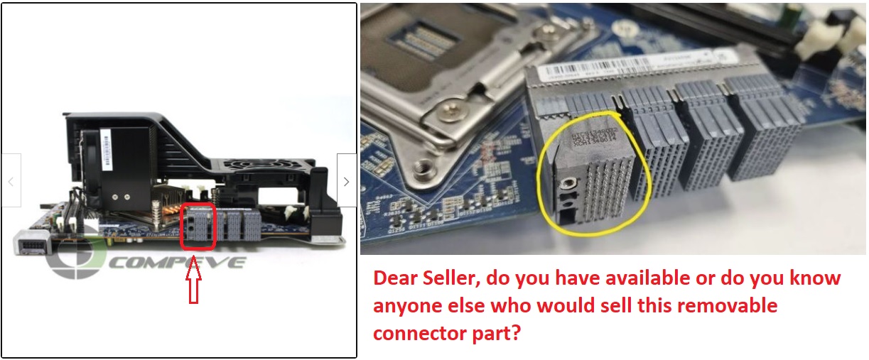 Solved: Looking For Part For HPZ620 Riser - HP Support Community - 8247996