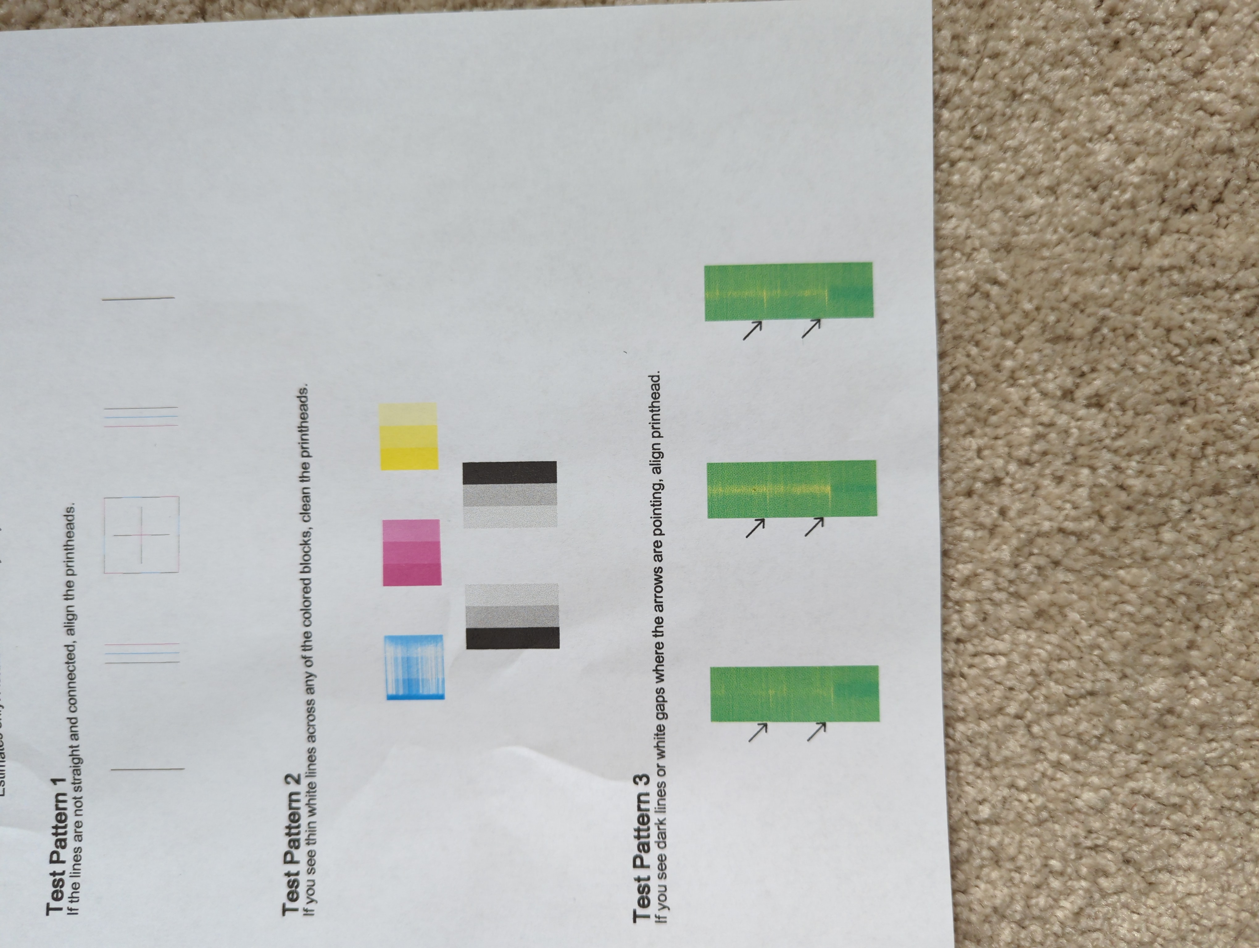 Blue won't print - HP Support Community - 8275639