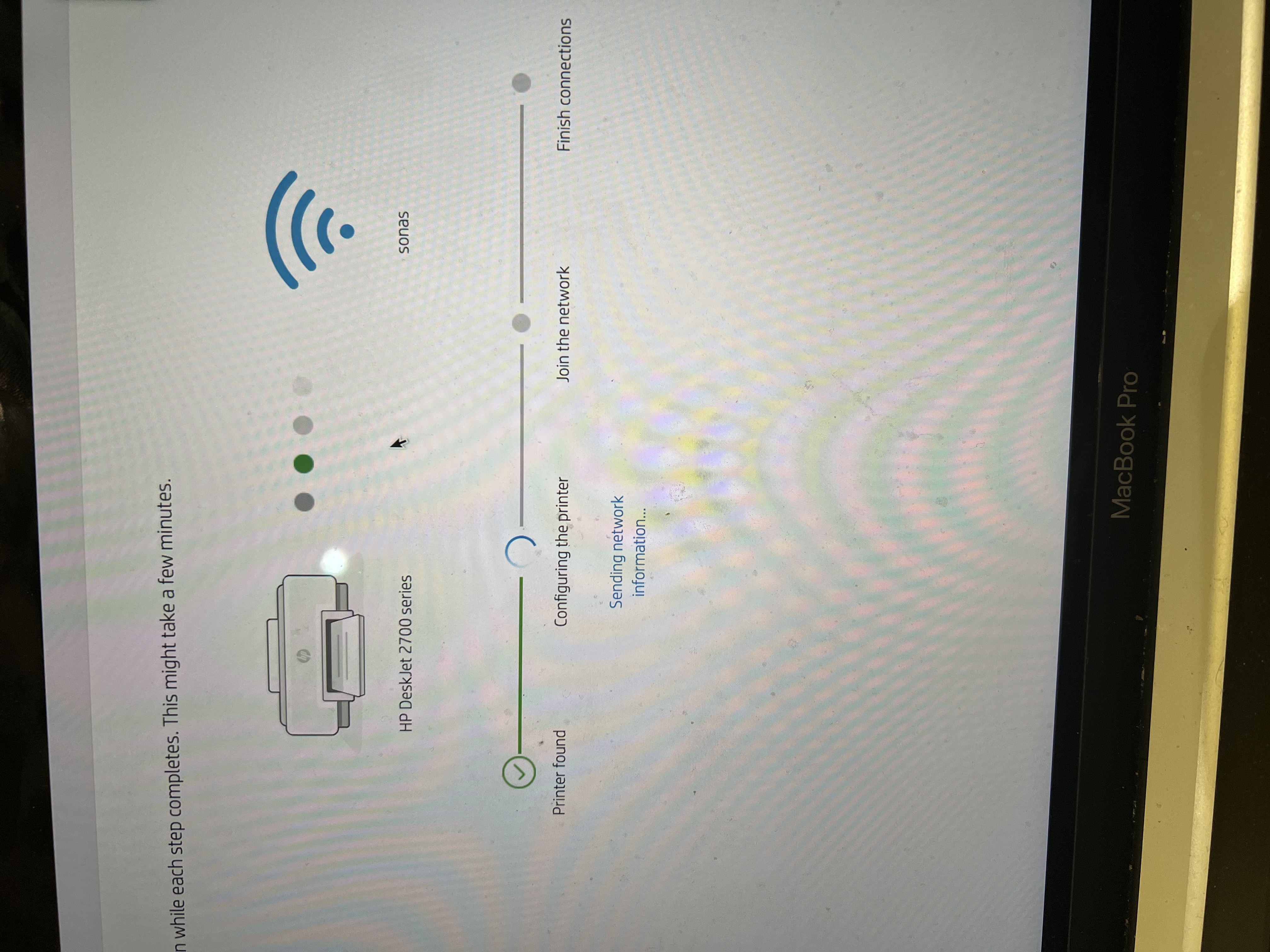 DeskJet 2700 Won't connect to wifi - HP Support Community - 8280517