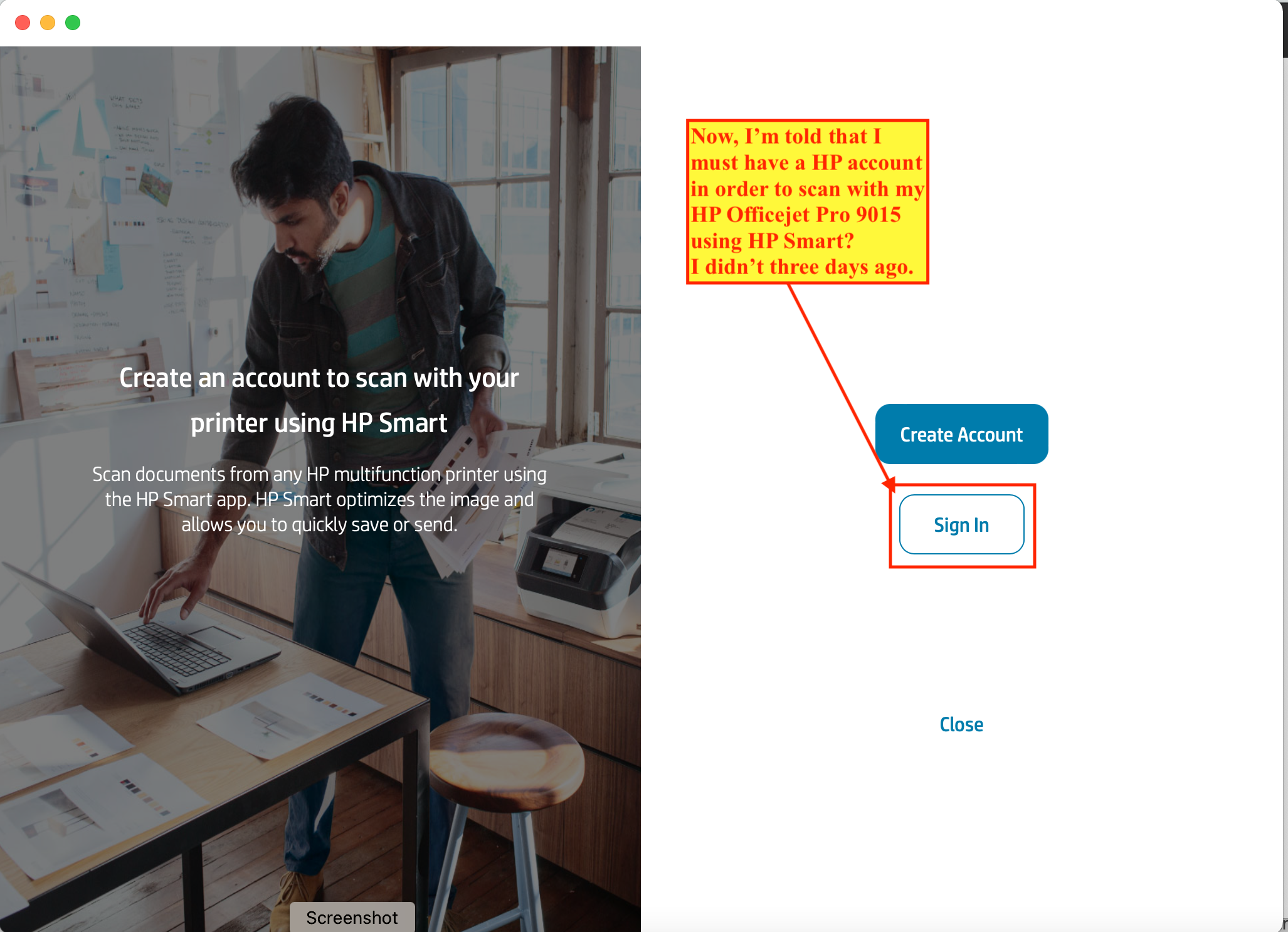Solved hp smart for mac version is not working hp support community