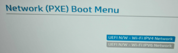 Hp elitebook deals x36 pxe boot