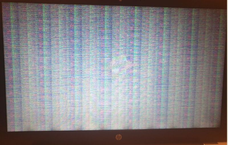 Fuzzy screen when tryinto to boot? - HP Support Community - 8287550