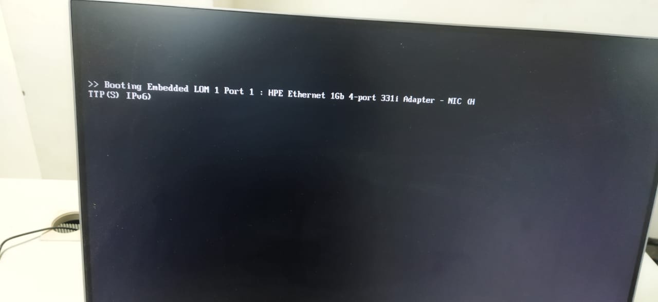 booting embedded LOM 1 port 1 HPE 1gb 4port 331i a... HP Support Community 8310590