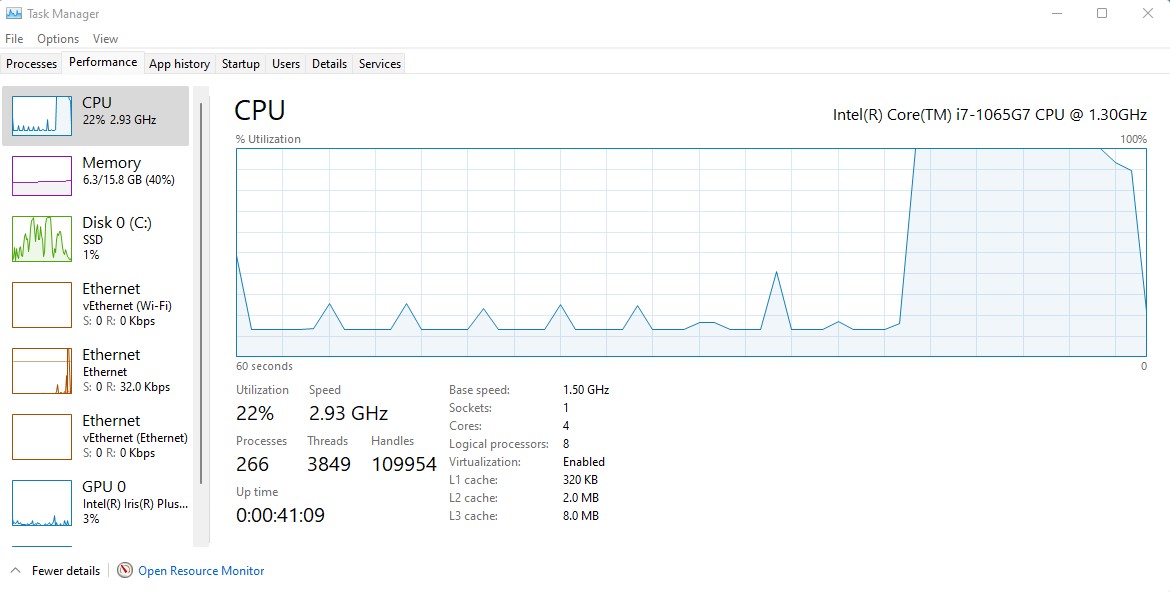 Solved Laptop very slow on battery power, very fast on AC power HP