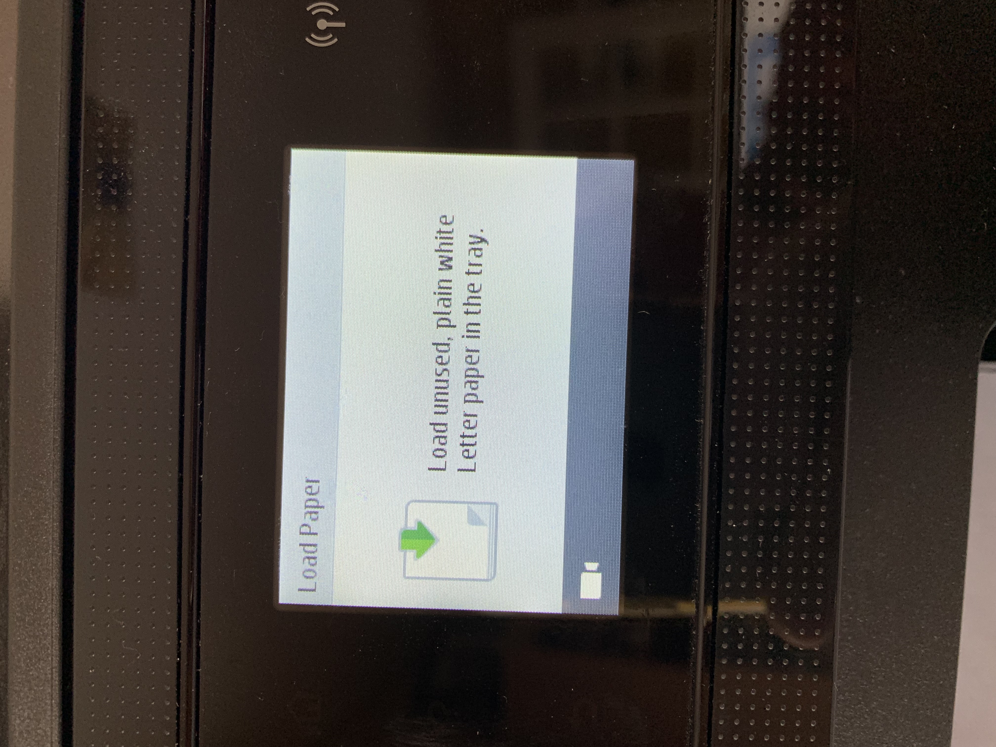 Printer says no paper or paper tray and won't print - HP Support ...