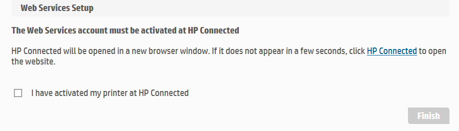 Web Services Cannot Be Enabled - HP Support Community - 8313872