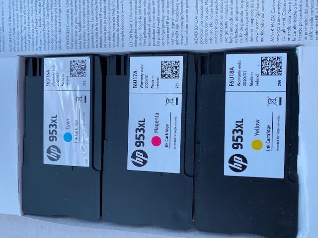 Original cartridge 953XL from HP value pack is not compatibl