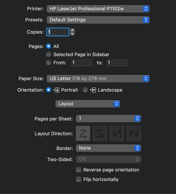 How to print manual duplex HP LaserJet P1102w with Mac OS... - HP Support 8323372