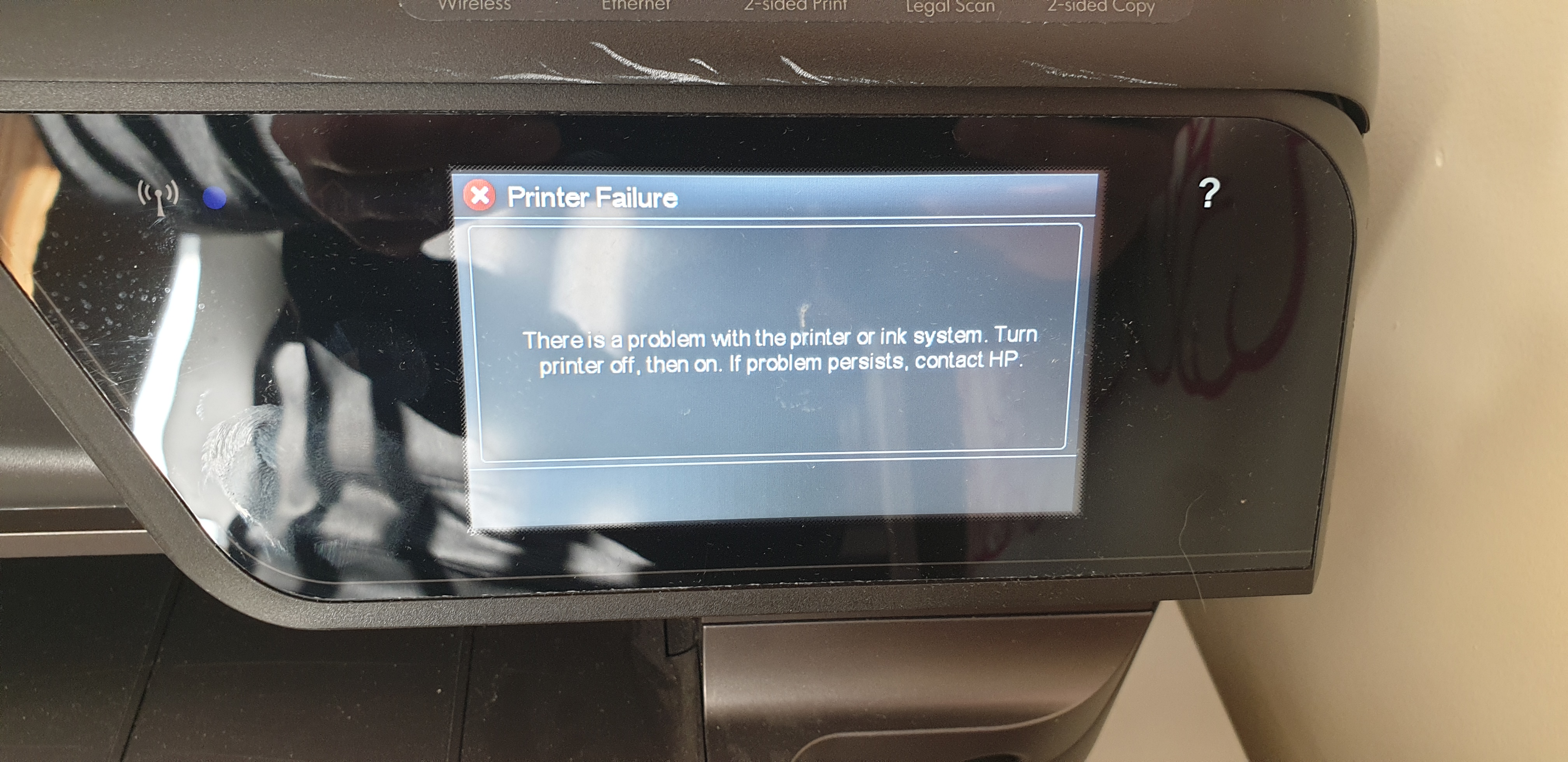 Having problems with my printer hp 8600. Wont print - HP Support ...